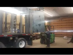 2003 WESTERN STAR 4900SA TRI-AXLE GRAPPLE TRUCK, CRANE TRUCK, KNUCKLEBOOMS, HAUL TRUCK.