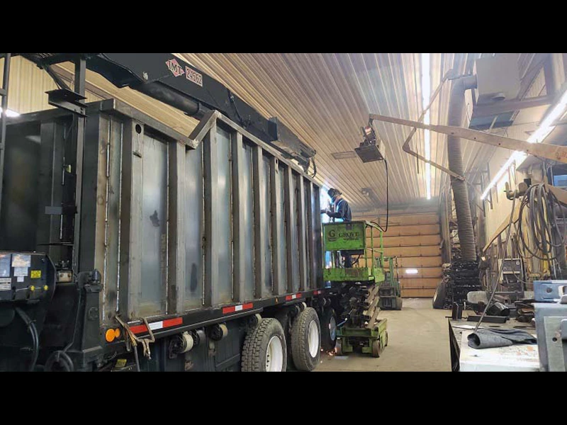 2003 WESTERN STAR 4900SA TRI-AXLE GRAPPLE TRUCK, CRANE TRUCK, KNUCKLEBOOMS, HAUL TRUCK.