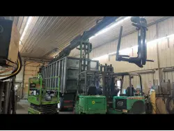 2003 WESTERN STAR 4900SA TRI-AXLE GRAPPLE TRUCK, CRANE TRUCK, KNUCKLEBOOMS, HAUL TRUCK.