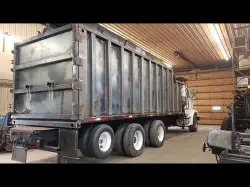 2003 WESTERN STAR 4900SA TRI-AXLE GRAPPLE TRUCK, CRANE TRUCK, KNUCKLEBOOMS, HAUL TRUCK.