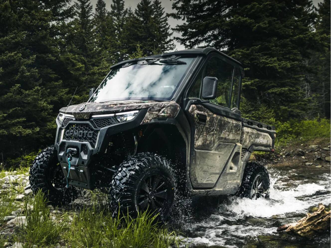 A photo of this 2026 CFMOTO UFORCE U10 Pro Highland
