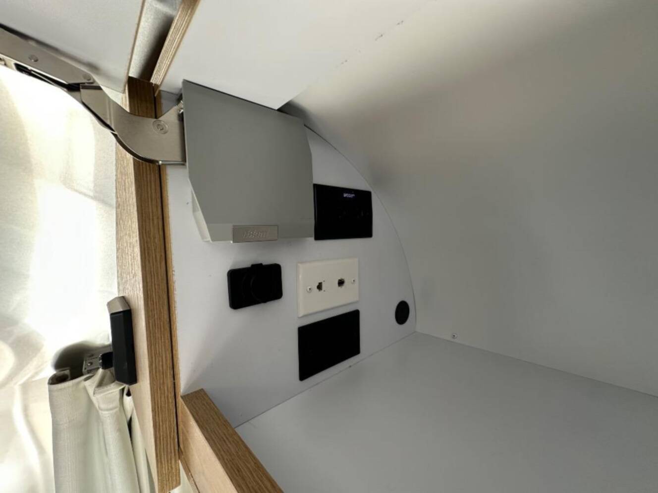 A photo of this 2026 Airstream Trade Wind 25FB Queen With Hatch