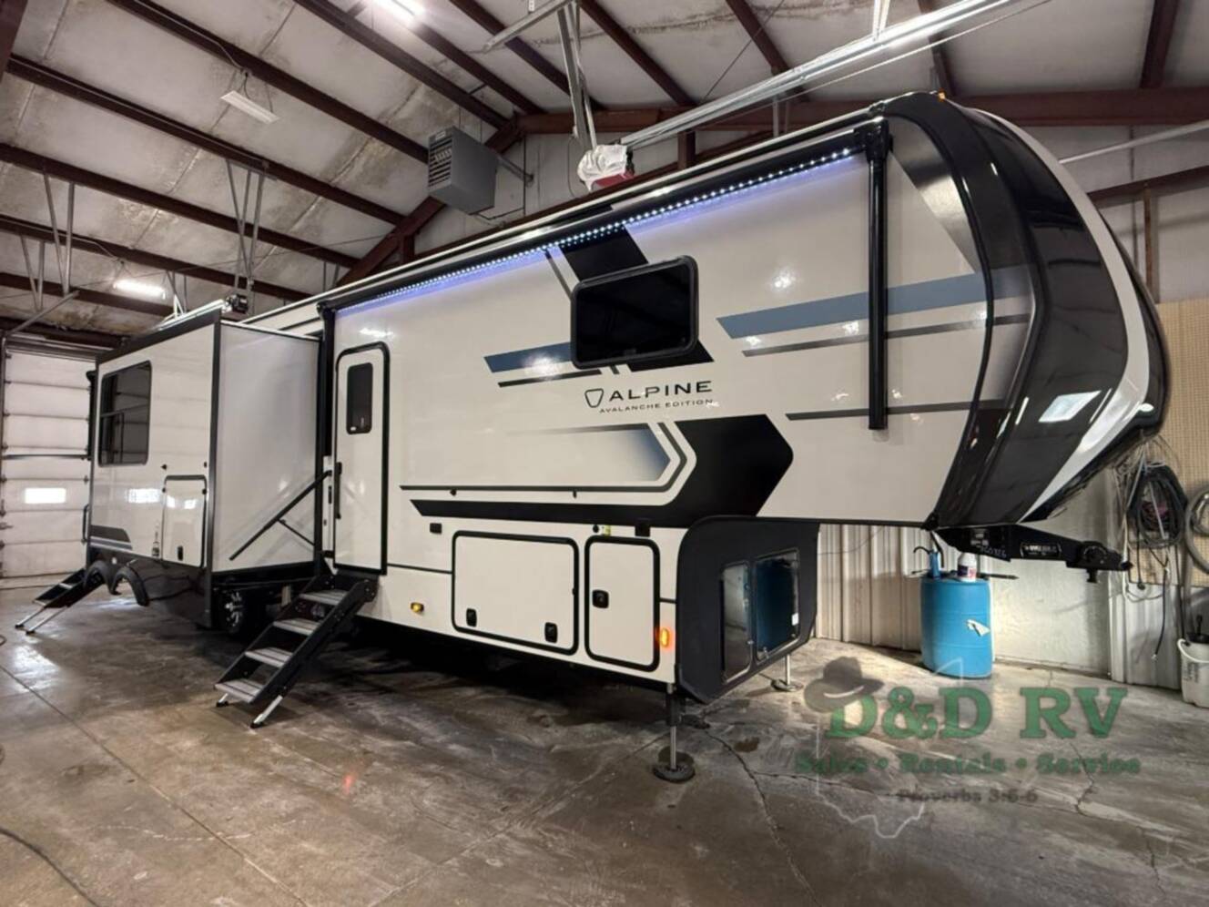 A photo of this 2026 Keystone Rv Alpine Avalanche Edition 380LT