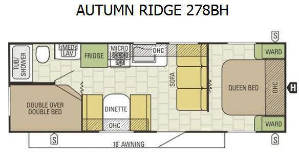 2016 Starcraft Autumn Ridge 278BH in zion IL