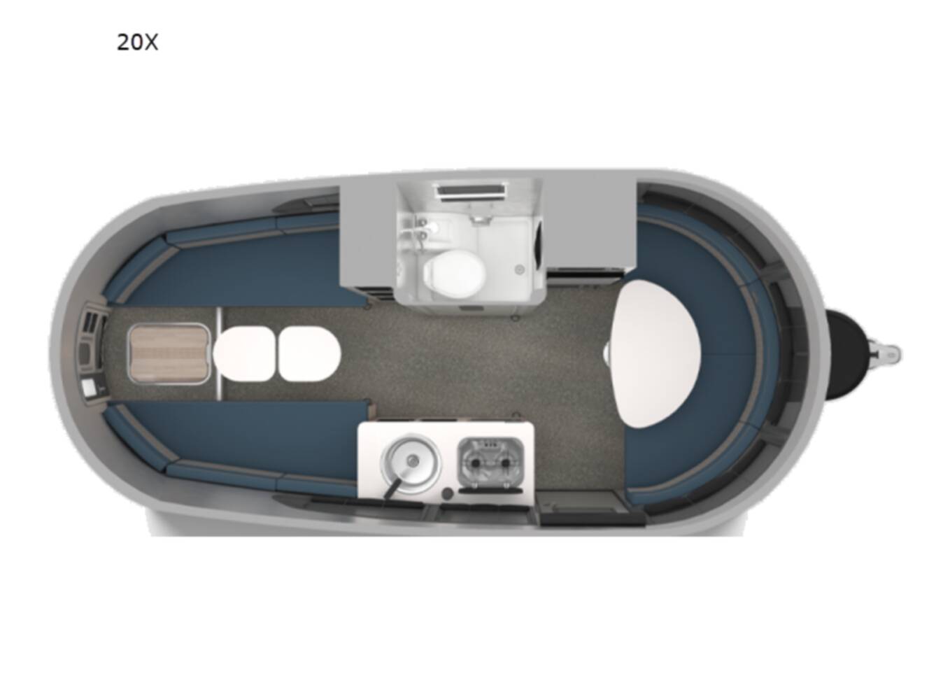 A photo of this 2025 Airstream Basecamp 20X