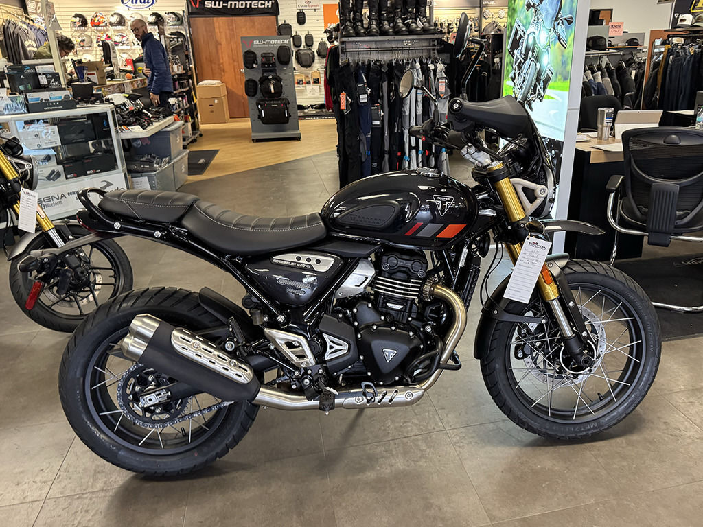 2026 Triumph Scrambler 400 XC Storm Grey 400 XC in Plano, TX