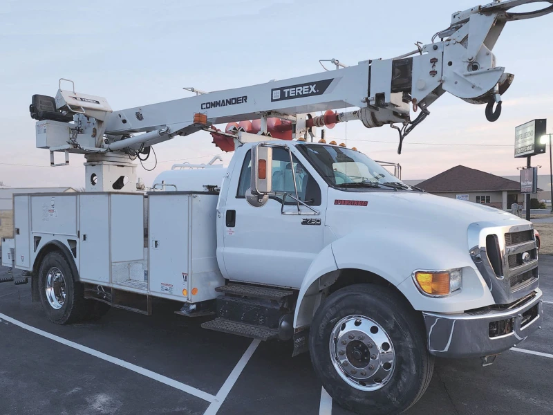 2015 FORD F750 XL SUPER DUTY TEREX TELELECT C4047 DIGGER DERRICK