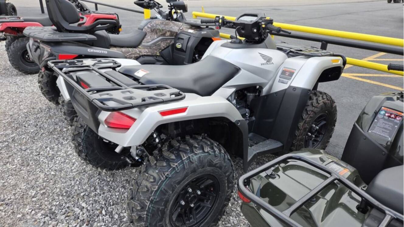 A photo of this 2026 Honda® FourTrax Rubicon 700 4x4 Automatic Matte Silver