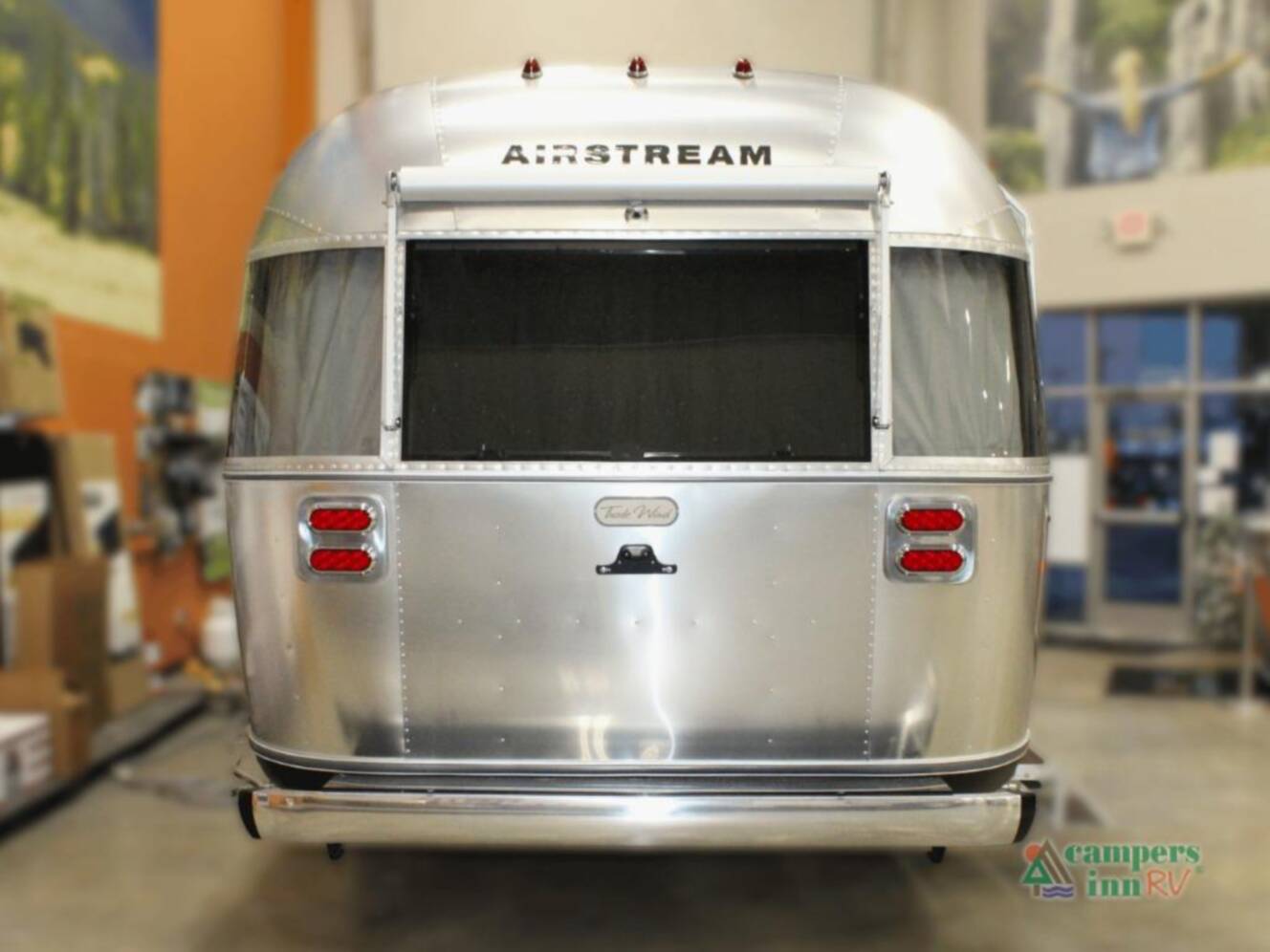 A photo of this 2026 Airstream Trade Wind 25FBQ