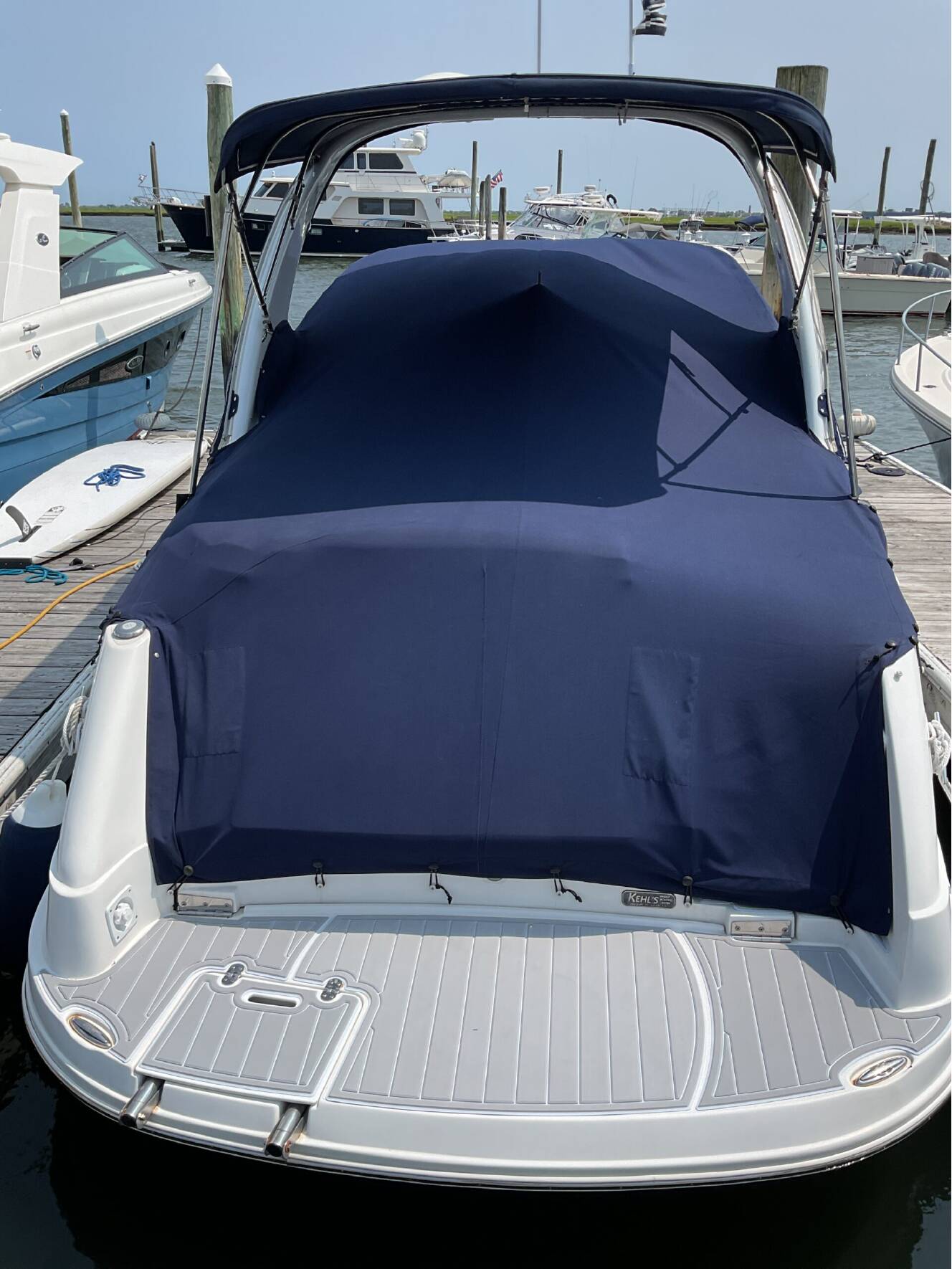 A photo of this 2013 Rinker 290 Express Cruiser