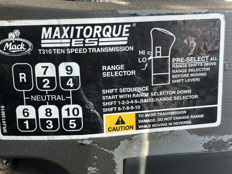 2007 MACK Granite CTP713