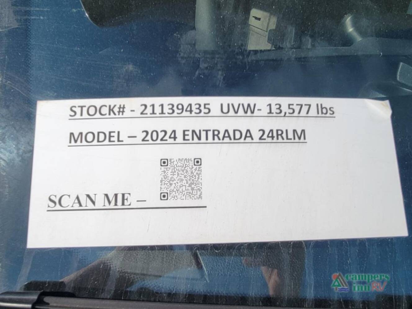 A photo of this 2024 East To West Entrada 24RLM