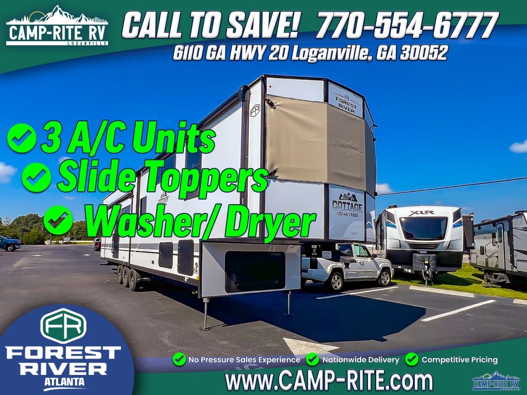 2026 Forest River Rv Cedar Creek Cottage Fifth Wheels 412FWC RV
