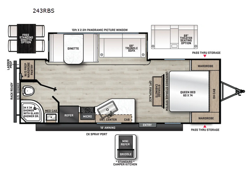 2026 Coachmen Rv Catalina Legacy Edition 243RBS in longs SC