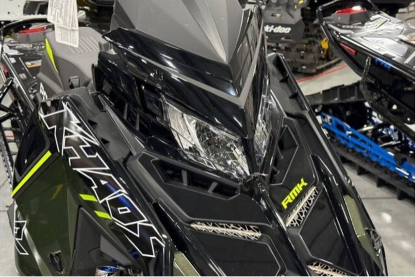 A photo of this 2026 Polaris® SNO-26 9R RMK KHAOS 146 Patriot 9R