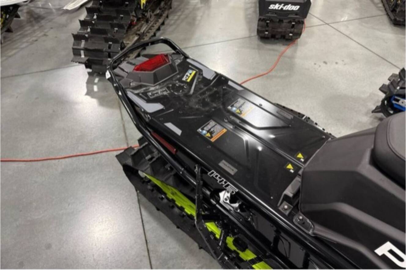 A photo of this 2026 Polaris® SNO-26 9R RMK KHAOS 146 Patriot 9R