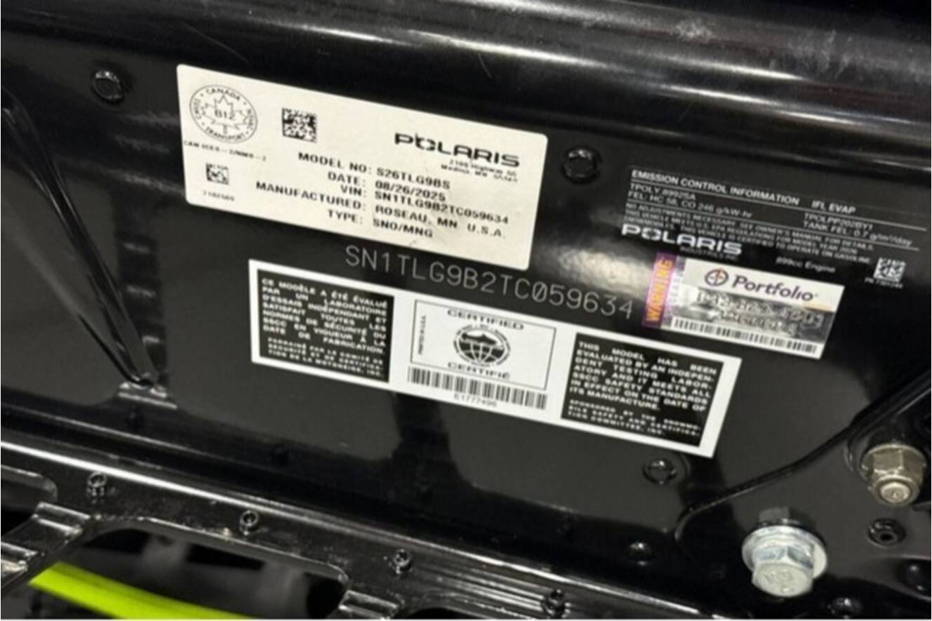 A photo of this 2026 Polaris® SNO-26 9R RMK KHAOS 146 Patriot 9R