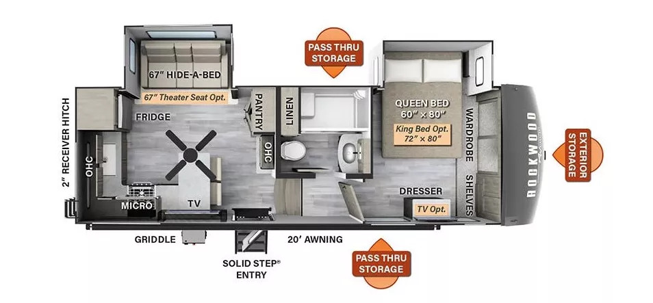 2024 Forest River Rockwood Signature 281RK in el reno OK