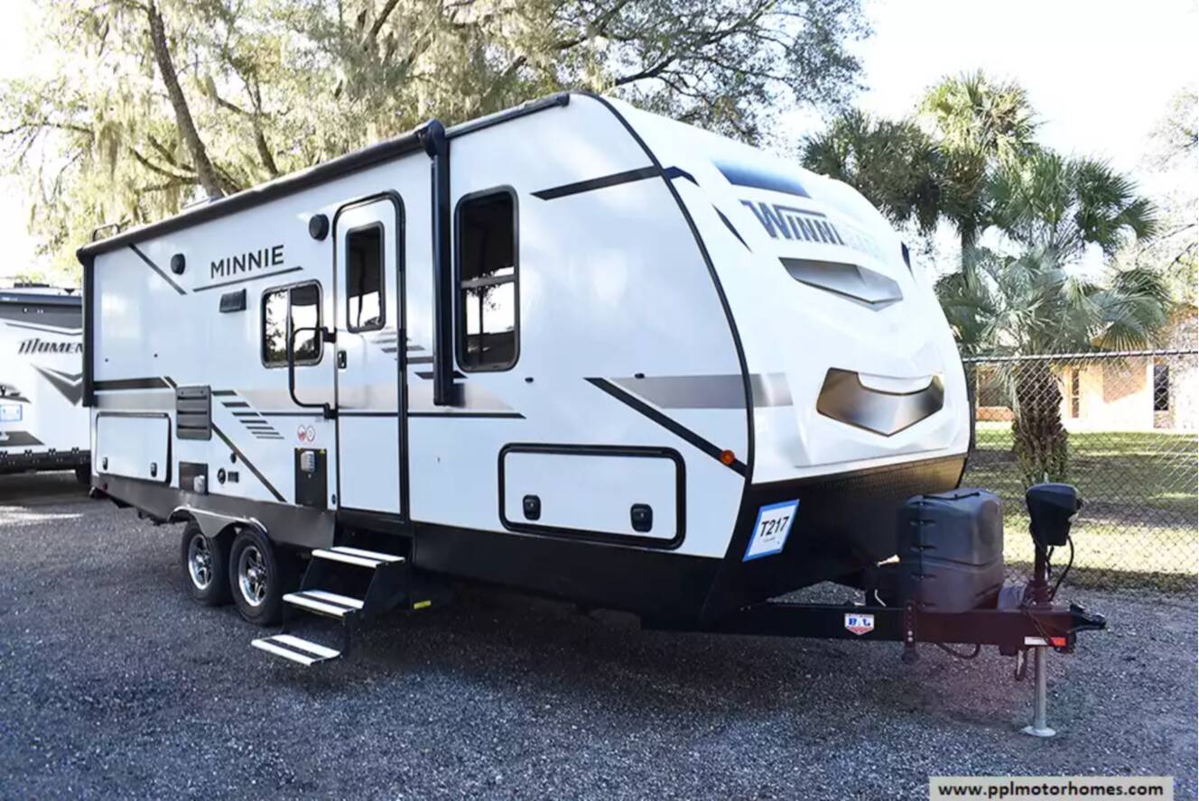 A photo of this 2022 Winnebago Minnie 2201MB