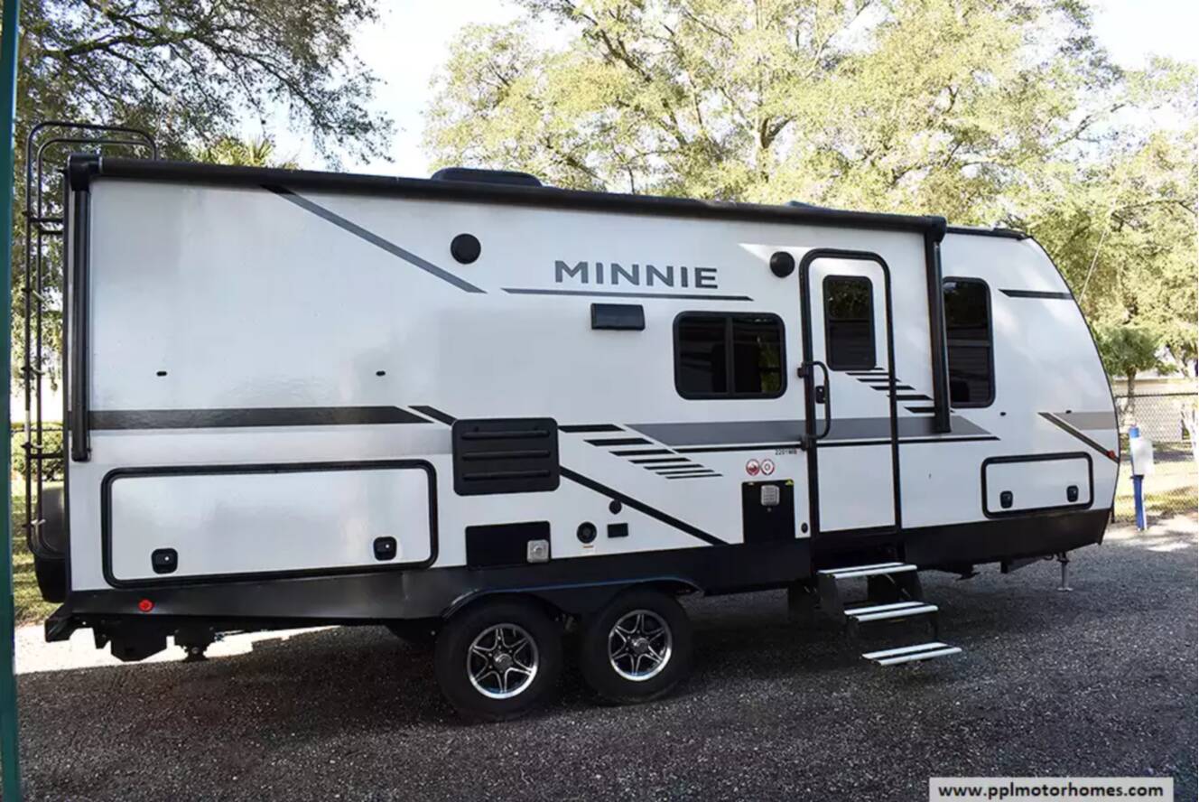 A photo of this 2022 Winnebago Minnie 2201MB
