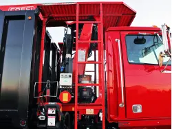 2016 WESTERN STAR 4700SB CONVENTIONAL FASSI CRANE (NEW) GRAPPLE SAW & 24.5' DEBRIS HAUL BODY