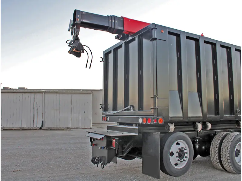 2016 WESTERN STAR 4700SB CONVENTIONAL FASSI CRANE (NEW) GRAPPLE SAW & 24.5' DEBRIS HAUL BODY