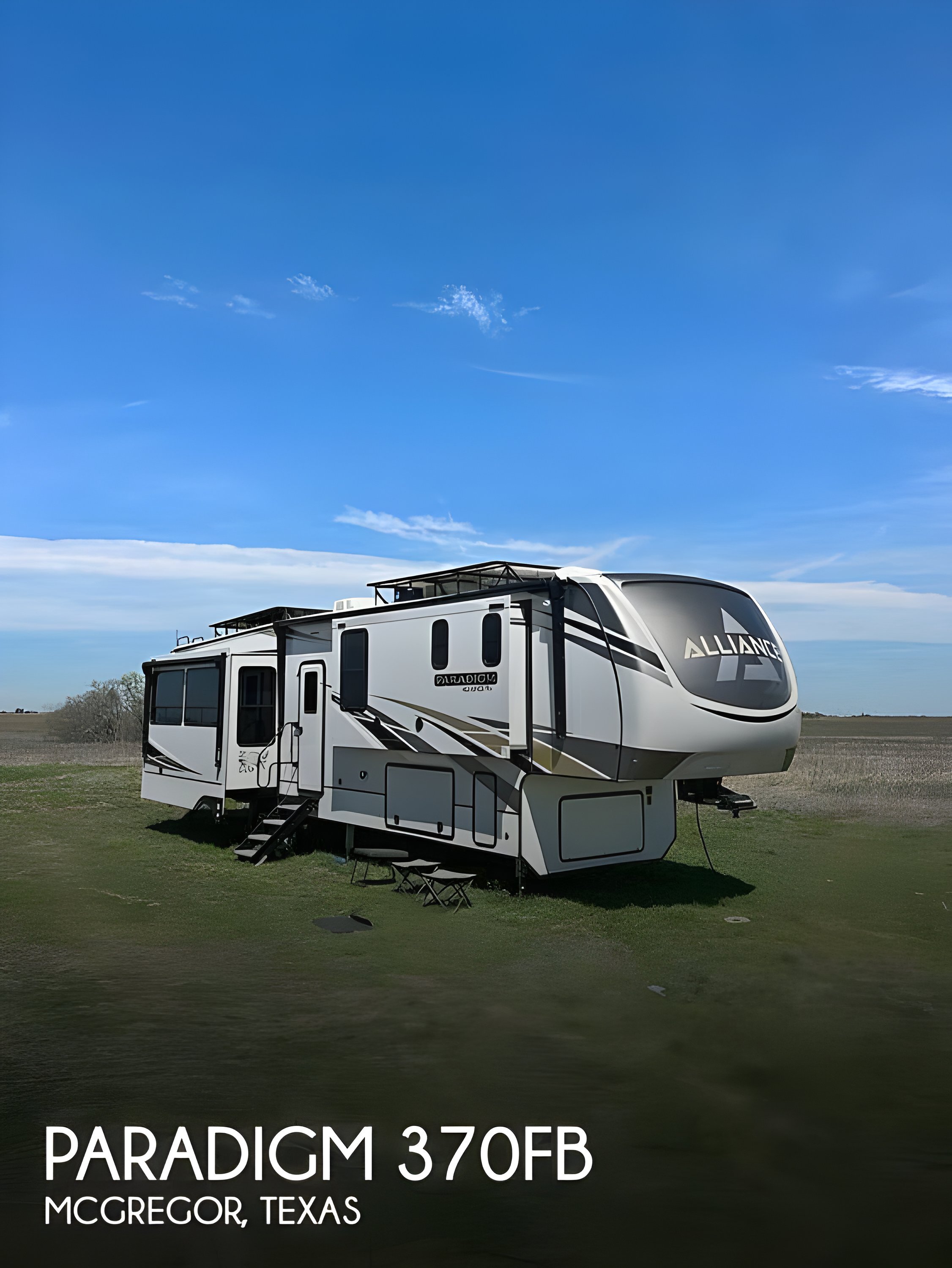 2021 Alliance Rv Paradigm 370FB in mcgregor TX