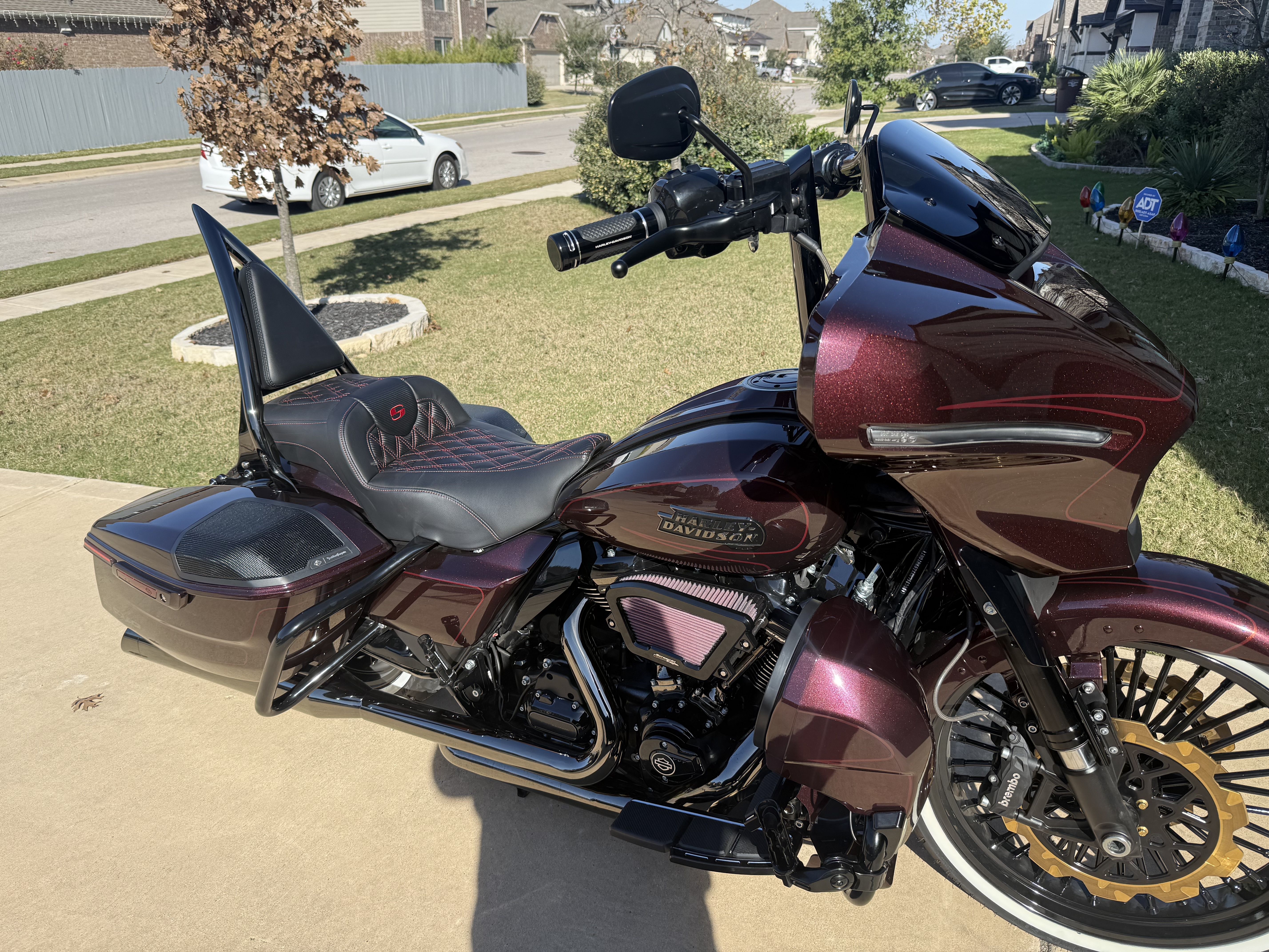 Used Blue Harley-Davidson Street Glide Cvo Motorcycles For Sale