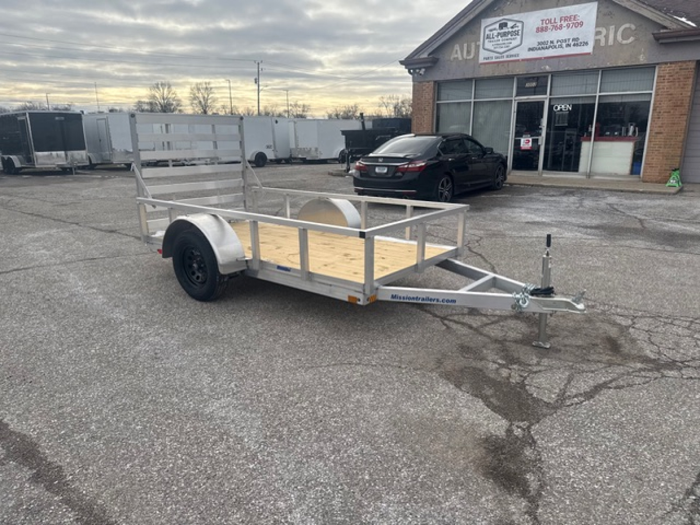 2026 ALCOM MISSION 5x10 Aluminum w/ Wood Deck in Indianapolis, IN