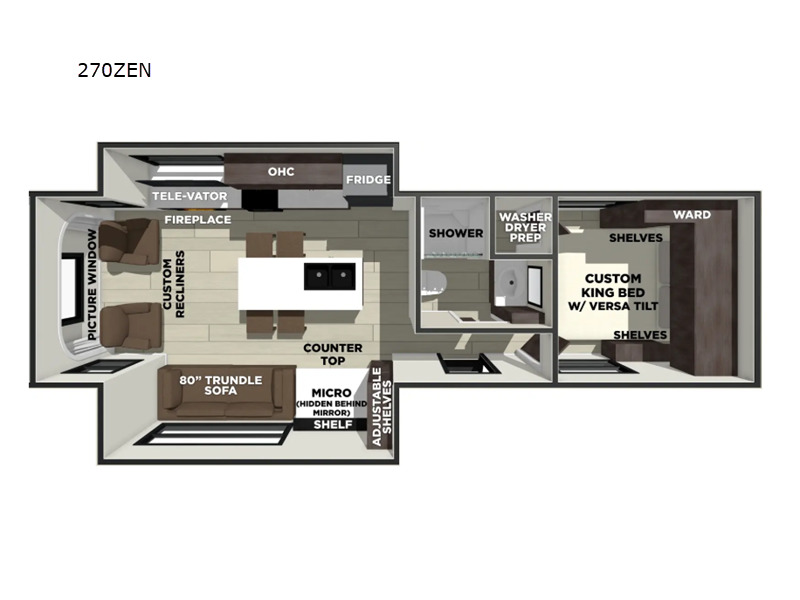 2026 Forest River Rv Wildwood 270ZEN in guttenberg IA