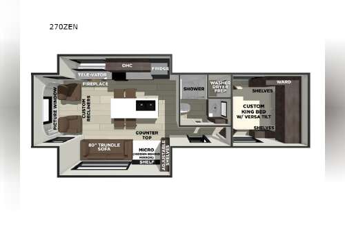2026 Forest River Rv Wildwood 270ZEN in guttenberg IA