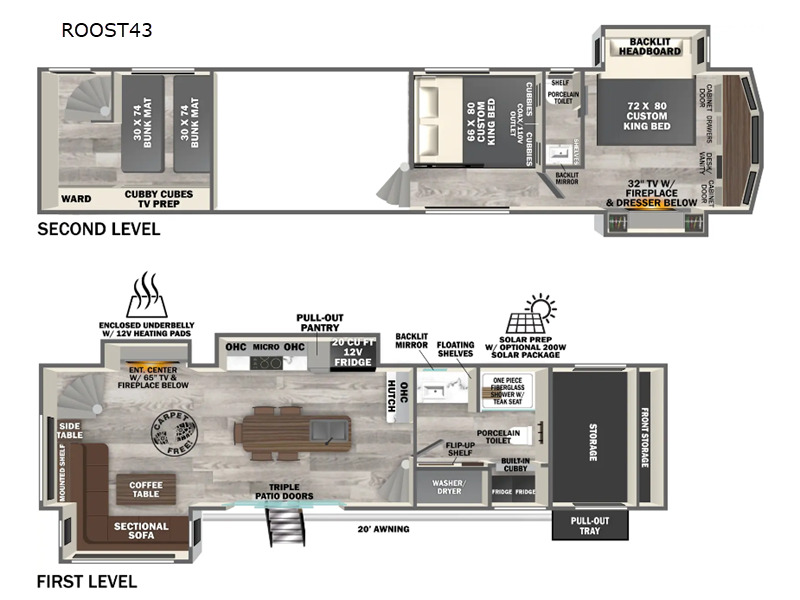 2025 Forest River Rv Wildwood Heritage Glen ROOST43 in guttenberg IA