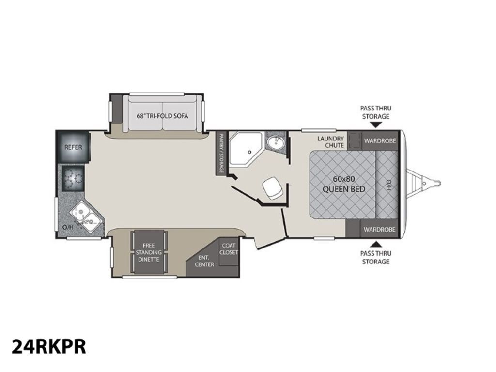 2018 Keystone Rv Premier Ultra Lite 24RKPR in saegertown PA