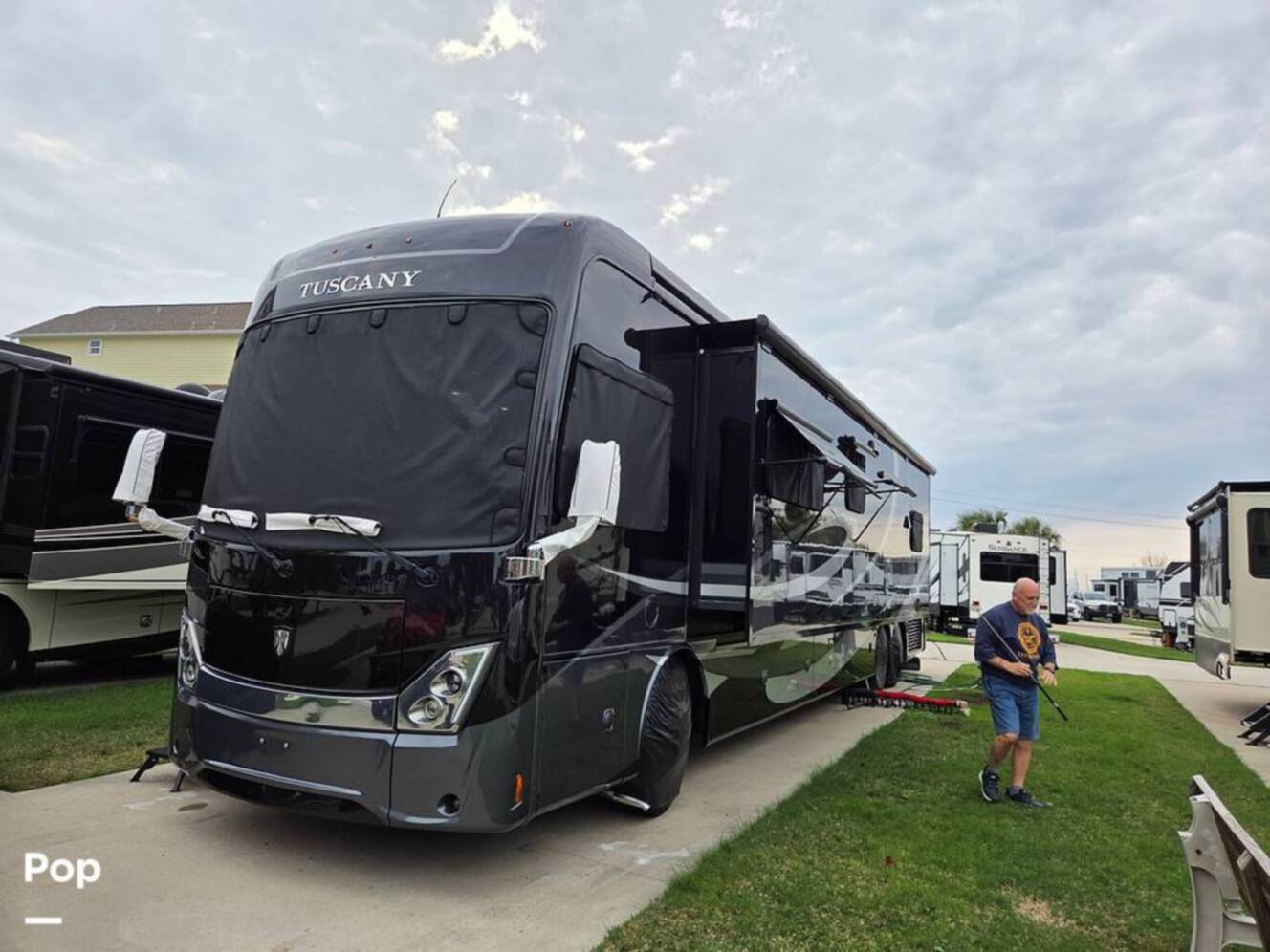 A photo of this 2021 Thor Motor Coach Tuscany 45MX