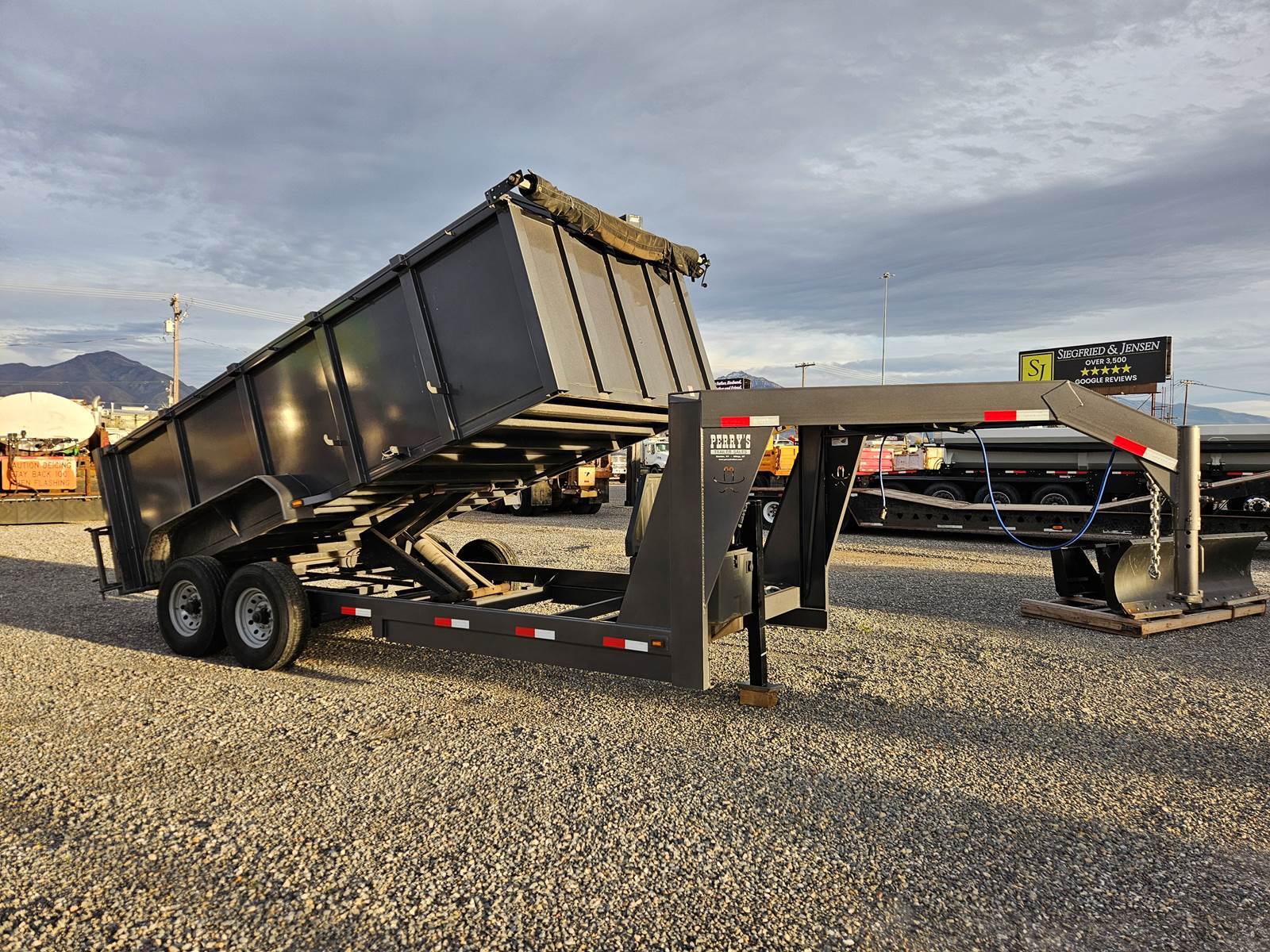 2024 TITAN Titan Gooseneck Dump Trailer in Salt Lake City, UT