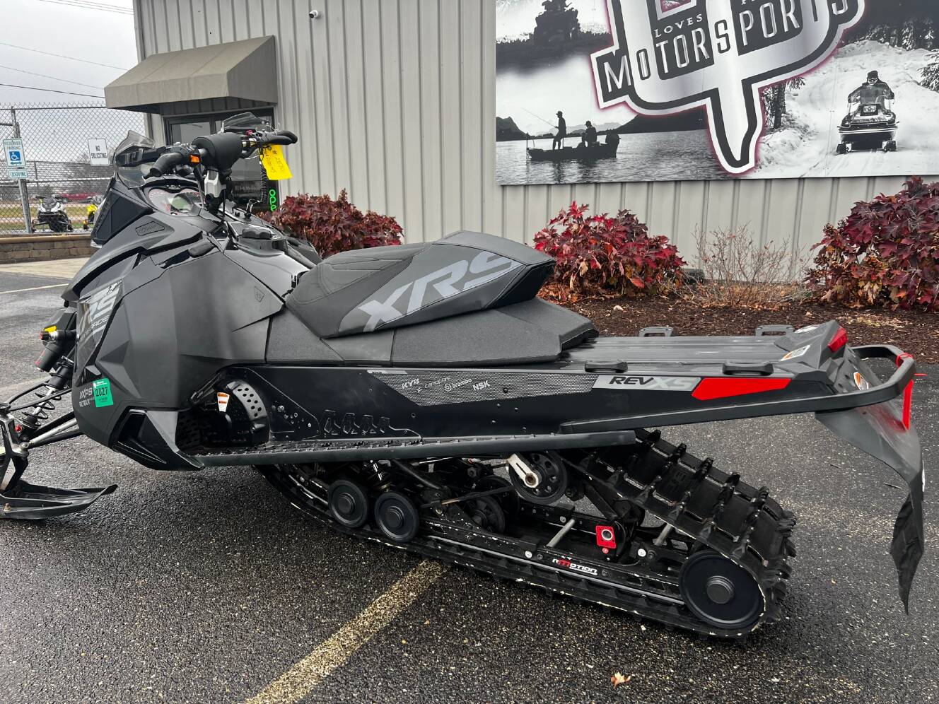 A photo of this 2015 Ski-Doo Renegade X-RS 800R E-TEC E.S., Ice Ripper XT