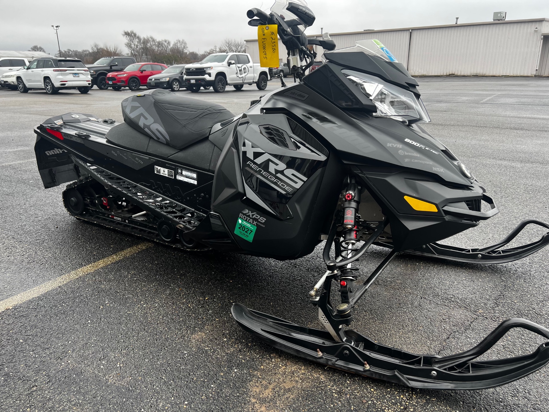 2015 Ski-Doo Renegade X-RS 800R E-TEC E.S., Ice Ripper XT in roscoe IL