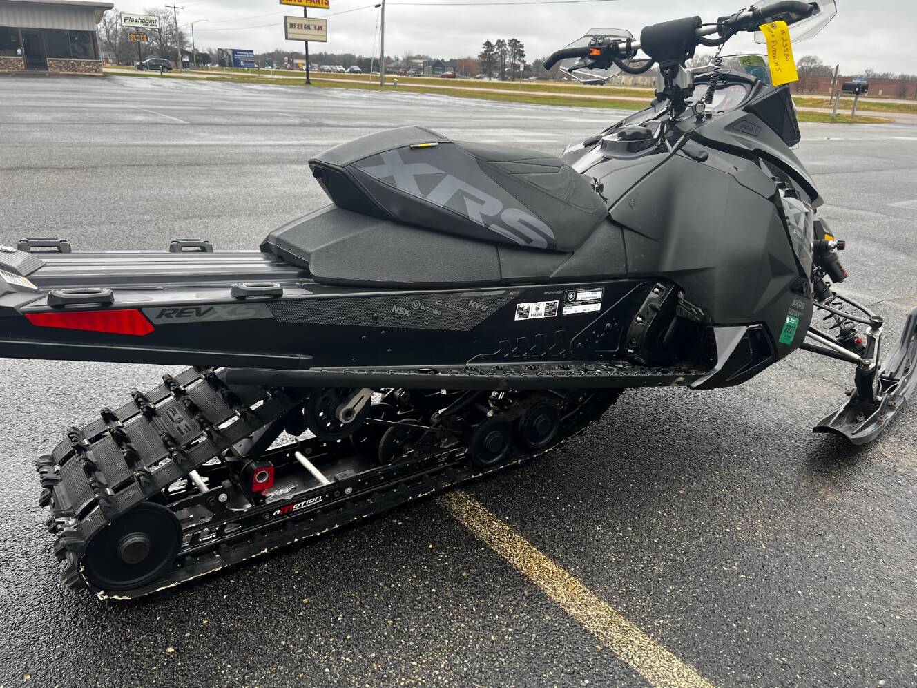 A photo of this 2015 Ski-Doo Renegade X-RS 800R E-TEC E.S., Ice Ripper XT