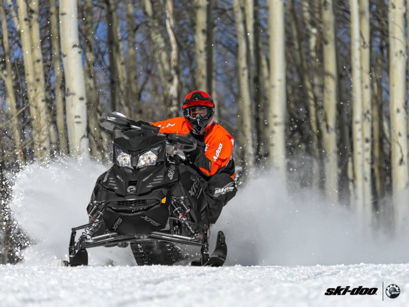 A photo of this 2015 Ski-Doo Renegade X-RS 800R E-TEC E.S., Ice Ripper XT