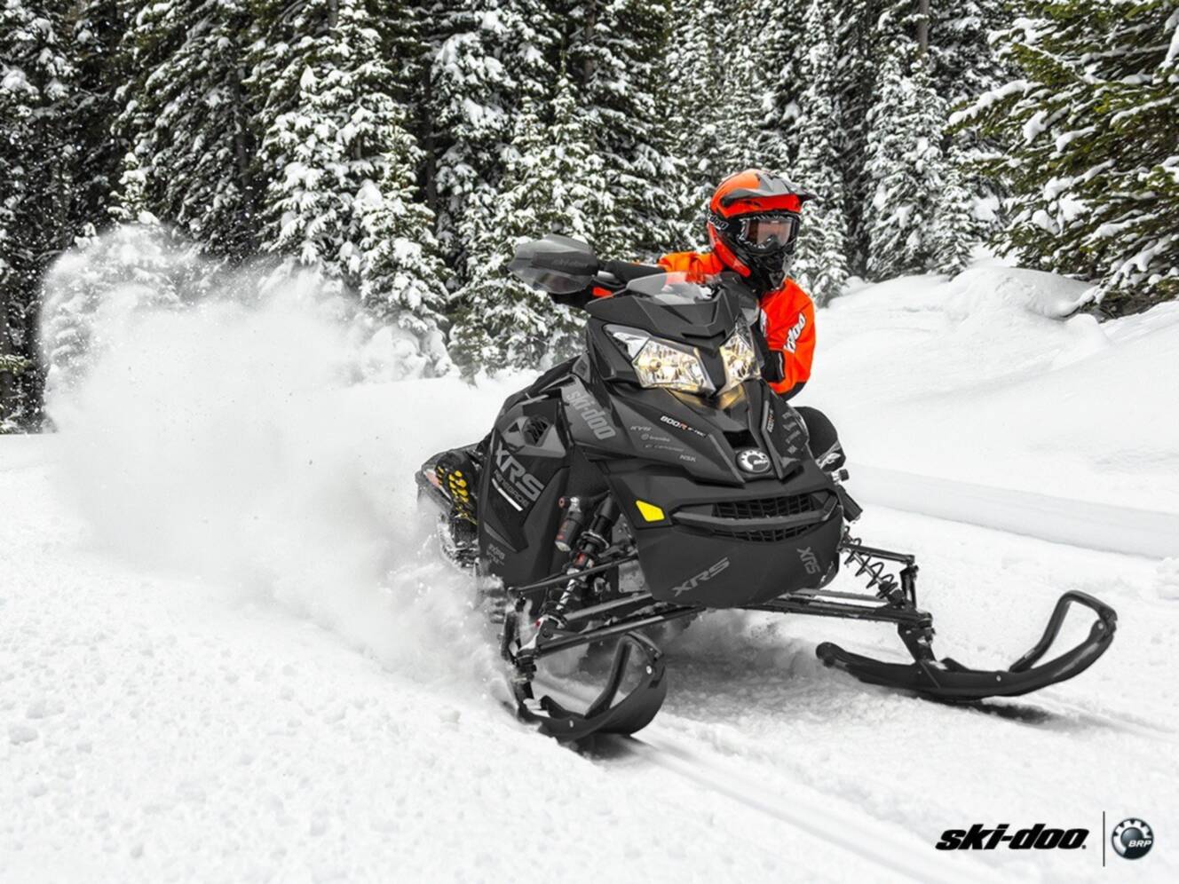A photo of this 2015 Ski-Doo Renegade X-RS 800R E-TEC E.S., Ice Ripper XT