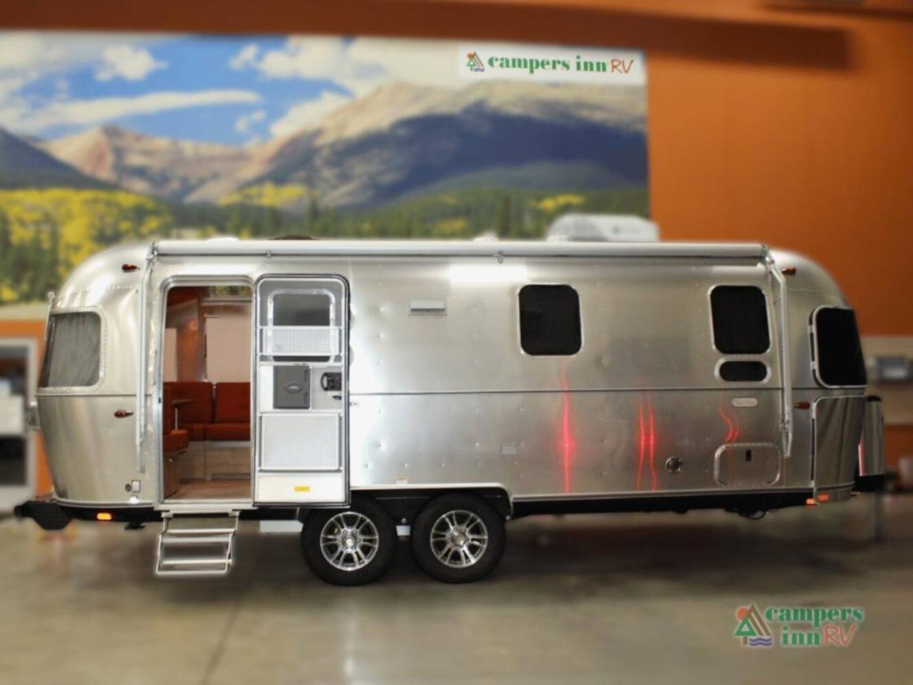 A photo of this 2026 Airstream Trade Wind 25FBQ