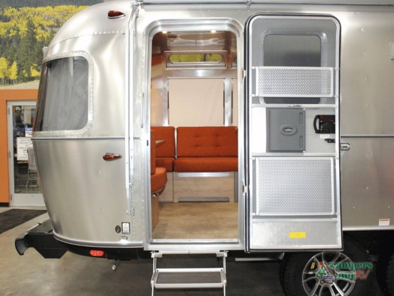 A photo of this 2026 Airstream Trade Wind 25FBQ