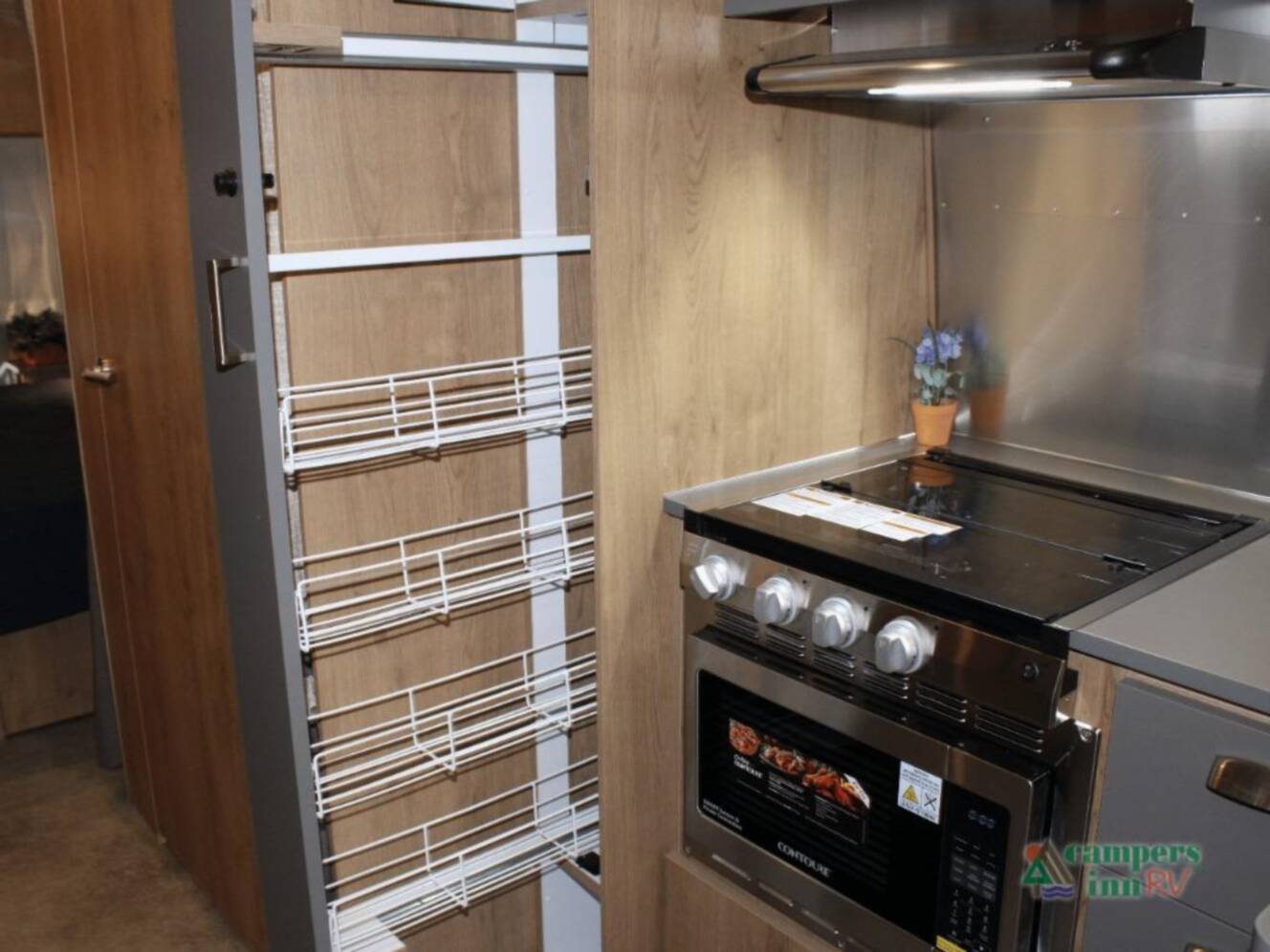 A photo of this 2026 Airstream Trade Wind 25FBQ