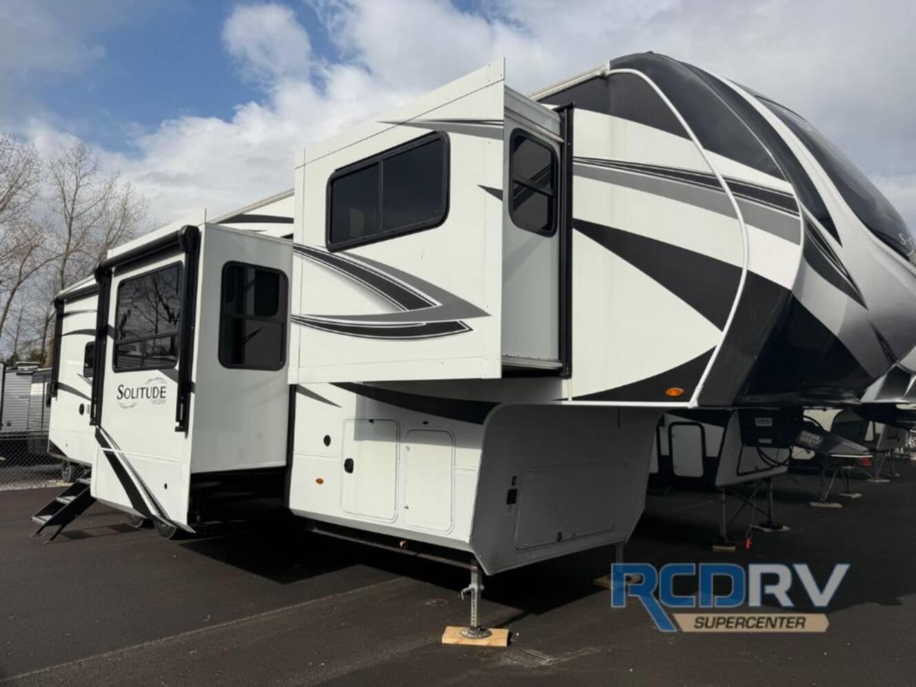 A photo of this 2023 Grand Design Solitude S-Class 3460FL