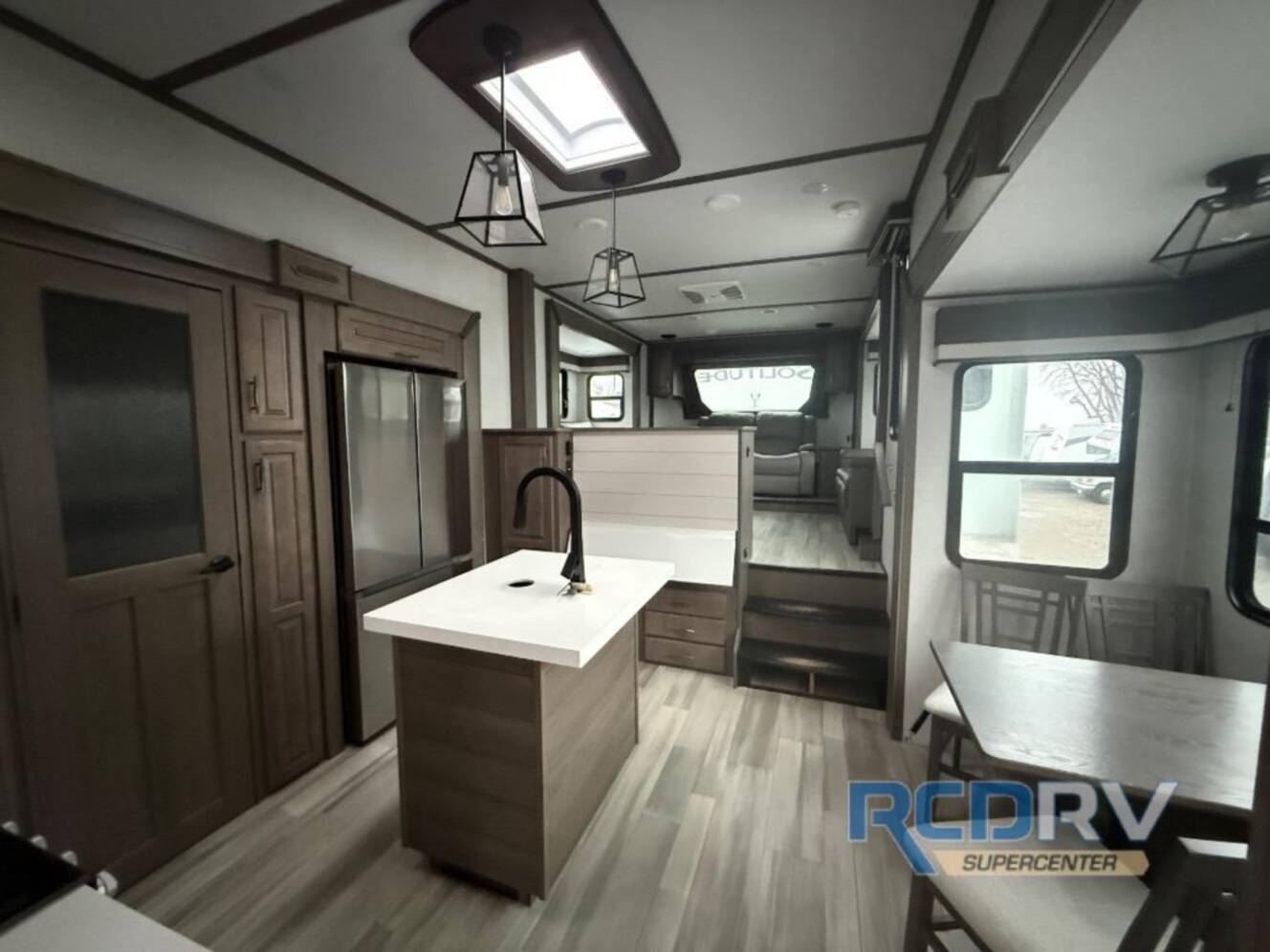 A photo of this 2023 Grand Design Solitude S-Class 3460FL