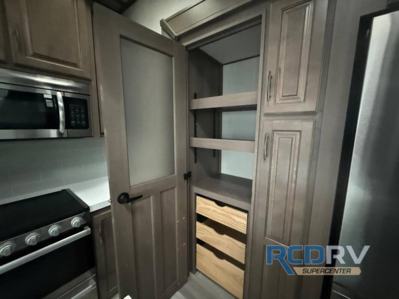 A photo of this 2023 Grand Design Solitude S-Class 3460FL