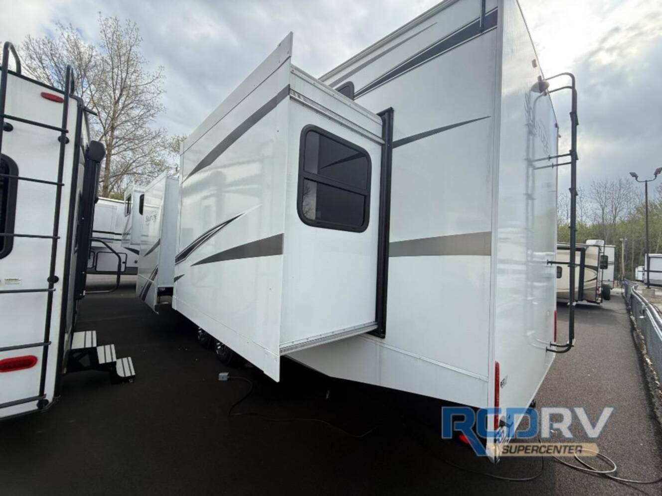 A photo of this 2023 Grand Design Solitude S-Class 3460FL