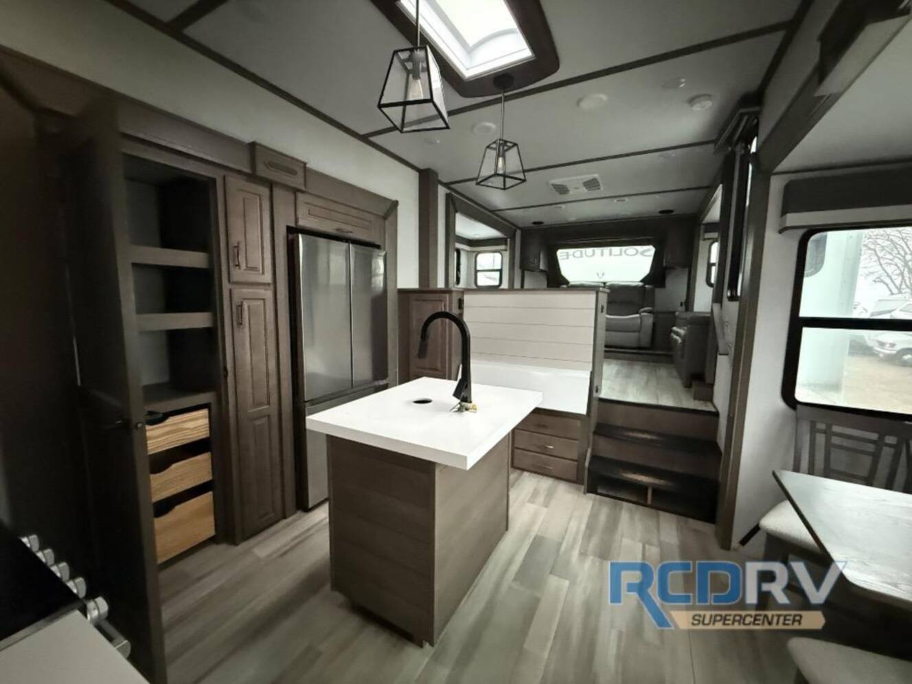 A photo of this 2023 Grand Design Solitude S-Class 3460FL