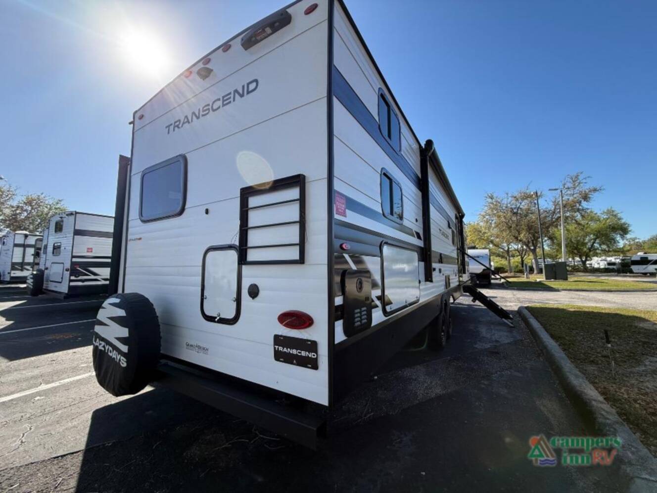 A photo of this 2026 Grand Design Transcend Xplor 335BHT