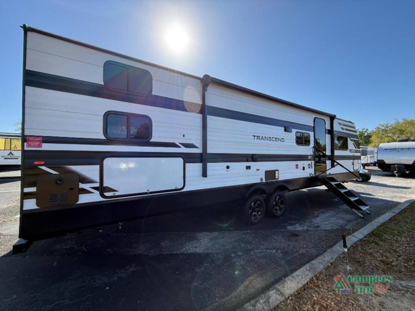 A photo of this 2026 Grand Design Transcend Xplor 335BHT